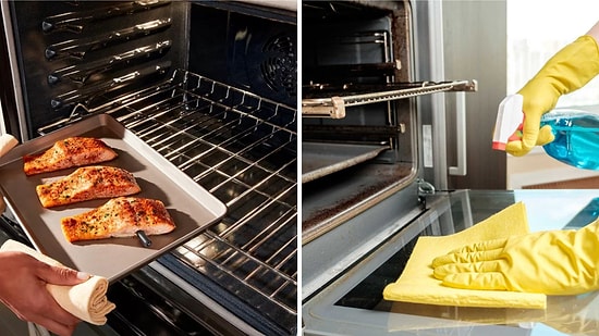 Fırınlardaki Yağ Lekelerini Kolayca Çıkararak Mutfağınızı Tertemiz Yapacak En Basit Formüller