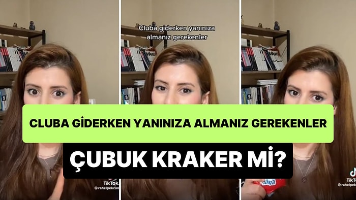 'Cluba Giderken Yanınıza Almanız Gerekenler' Videosu Çeken Kadın, 'Hayırdır Pikniğe mi Gidiyoruz?' Dedirtti