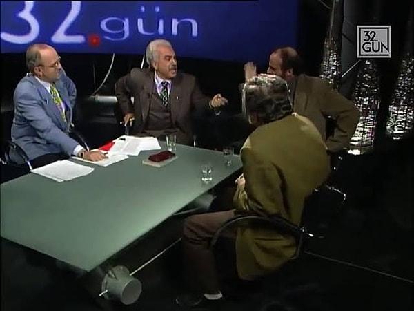 Doğu Perinçek ve Ertuğrul Kürkçü arasında 1991 yılında yaşanan o efsane "Sen Abdülhamit'i savundun!" tartışması.