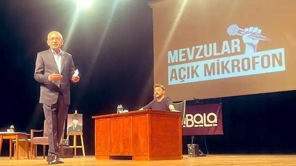 Mezvular Açık Mikrofon'un son konuğu ise uzun zamandır beklenen Cumhuriyet Halk Partisi Genel Başkanı ve Millet İttifakı Cumhurbaşkanı adayı Kemal Kılıçdaroğlu oldu.