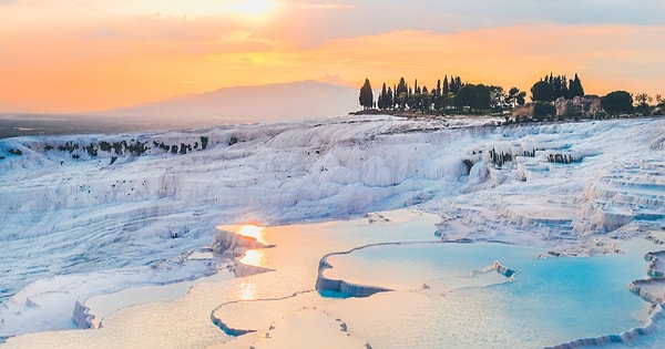 Pamukkale's Changing Seasons: