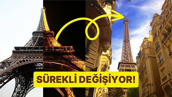 Eiffel Kulesi'nin Uzunluğunun Yıl İçinde Sürekli Değiştirdiğini Biliyor muydunuz?