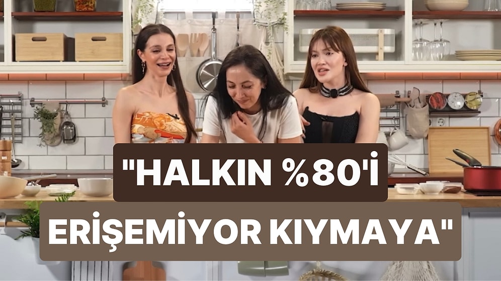 Danla Bilic Yemek Programında Yemeğin Kıymasına Erişemediğini Söyleyen Kadına Gündem Olan Bir Cevap Verdi
