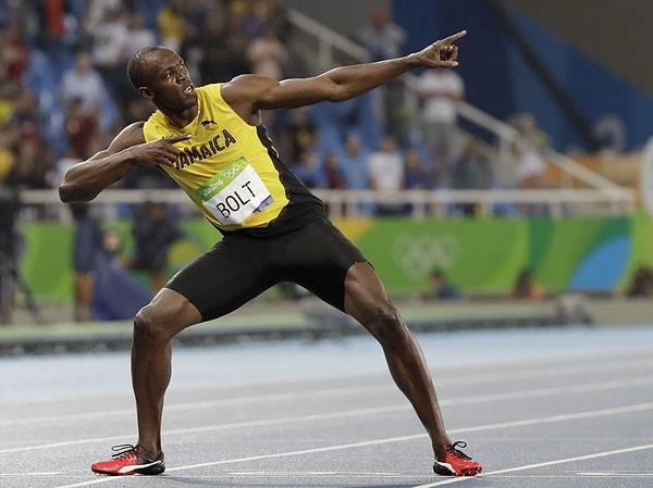 5. Usain Bolt - Atletizm