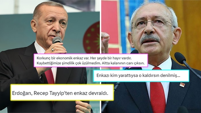 Seçim Sonucuna "Ekonomi Enkazı" Yorumları Sosyal Medyada Dikkat Çekti