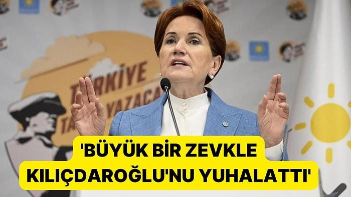 Meral Akşener'den İlk Açıklama: 'Büyük Bir Zevkle Kılıçdaroğlu'nu Yuhallatı'