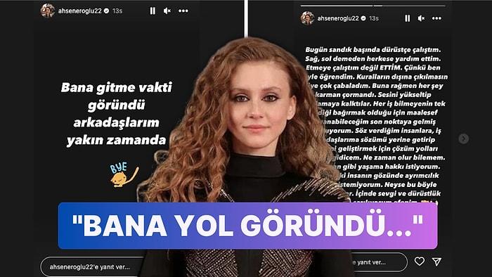 Ünlüler Seçim Sonrası Türkiye'yi Terk Edeceklerini Açıklıyor: Oyuncu Ahsen Eroğlu Veda Etti!