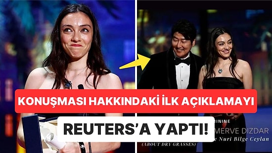 Cannes'daki Ödül Konuşmasıyla Yankı Uyandıran Merve Dizdar O Sözleri Hakkında İlk Kez Konuştu!
