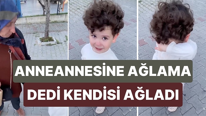 Anneannesini Yolcu Ederken "Anneanne Ağlama" Dedikten Sonra Kendisi Ağlayan Minik