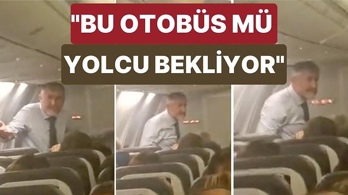 Nurettin Nebati Bindiği Uçakta Yolcularla Tartıştı: "Seçimi AK Parti Kazandı, Hazmedin Kardeşim!"