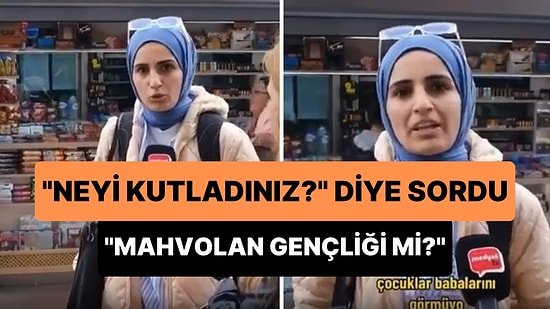'Neyi Kutladınız Merak Ediyorum?' Diyen Vatandaş: 'Kalan Suriyelileri mi? Doların 20 TL Olmasını mı?'