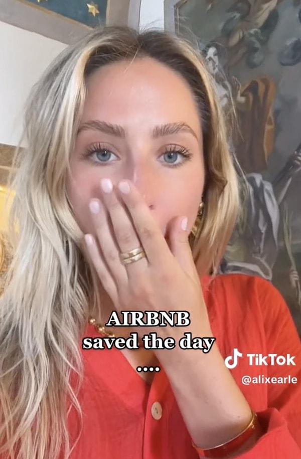 Olayla ilgili diğer videolarda ise Airbnb şirketinin Alix ile iletişime geçip onlar için kalacak yeni bir yer ayarlandığından bahsedilmekte.
