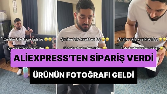 Aliexpress'ten Satın Aldığı Ürünün Fotoğrafı Gönderilen Adamın Yaşadığı Hayal Kırıklığı