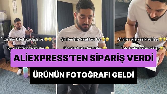 Aliexpress'ten Satın Aldığı Ürünün Fotoğrafı Gönderilen Adamın Yaşadığı Hayal Kırıklığı