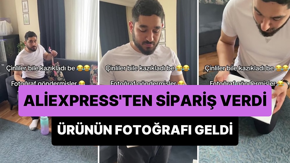 Aliexpress'ten Satın Aldığı Ürünün Fotoğrafı Gönderilen Adamın Yaşadığı Hayal Kırıklığı