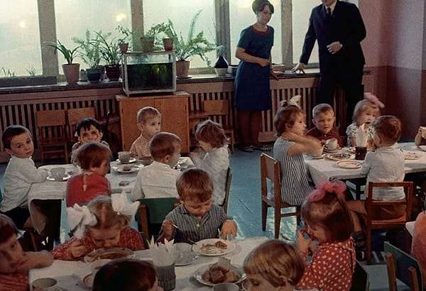 6. Какая каша чаще всего подавалась в детских учреждениях на завтрак?