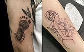 40 красивых идей татуировки для мамы, чтобы отметить прочную связь матери и ребенка