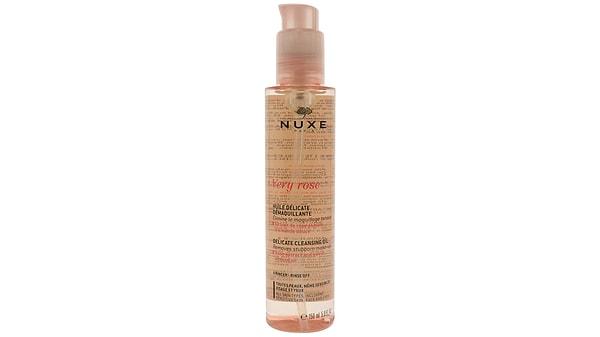 8. Nuxe - Very Rose Hassas Temizleme Yağı