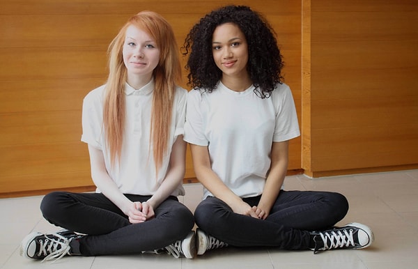 А вот и они! Люси и Мария. Ну правда же они красотки?