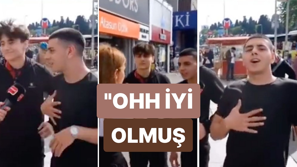 Sokak Röportajında 'Zamlar' Hakkında Sorulan Soruya Gençler Süleyman Soylu Meşhur "Ohhh"uyla Yanıt Verdi