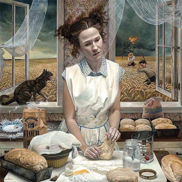 6. In The Distance, Andrea Kowch (2015)