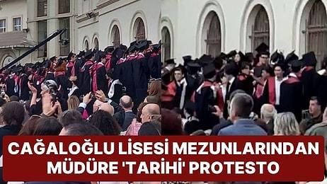 Cağaloğlu Lisesi Mezunları, Hiranur Vakfı'ndaki İstismar Hakkındaki Sözleri Söyleyen Müdürü Protesto Etti