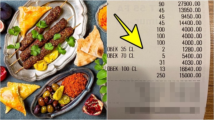 İzmir'de Bulunan Bir Kebap Restoranındaki Adisyon Gündem Oldu!