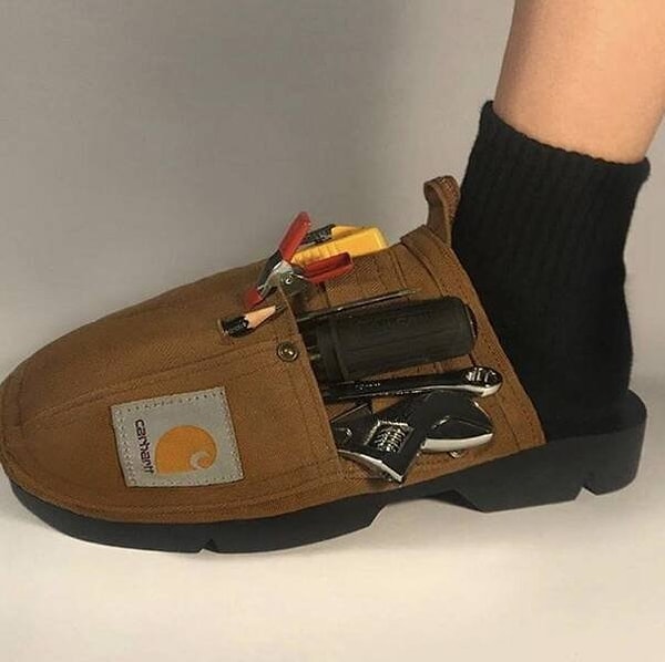 15. Тапок настоящего ремонтника 😏