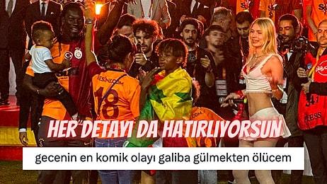 Galatasaray'ın Şampiyonluk Kutlamasında beIN Sports Spikerlerinin Aleyna Tilki Diyaloğu Herkesi Güldürdü