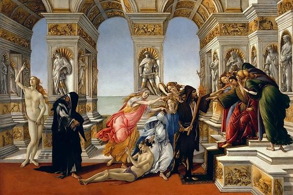 Botticelli, sanatında Yunan Mitolojisi'nin karakterlerini ve temalarını kendi Rönesans değerleriyle harmanlayarak benzersiz bir resim anlayışı yarattı.