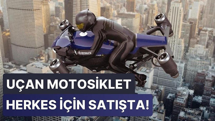 Görenlerin "Montaj Bu!" Dediği Dünyanın İlk Uçan Motosikleti Speeder, Japonya'da Satışa Çıktı!