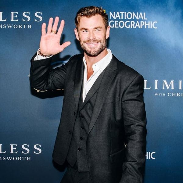 Marvel Sinematik Evreni'nin en kallavi yakışıklılarından birinden bahsediyoruz bugün; Chris Hemsworth.