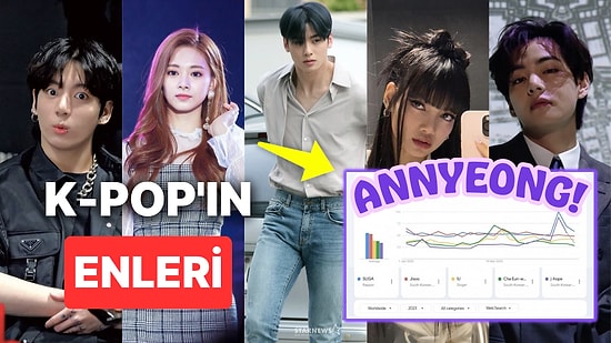 K-POP'ın Aydınlık Yüzleri: 2023'ün İlk Yarısında Google'da En Çok Aranan 30 İdol