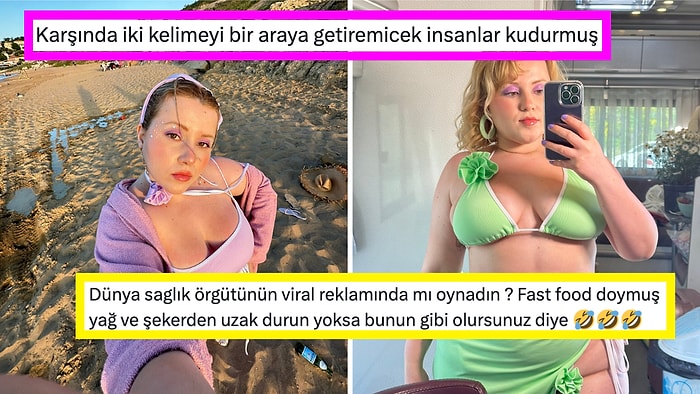 Modellik Yaptığını Söyleyerek Bikinili Fotoğraflarını Paylaşan Kadına Gelen Yorumları Görmelisiniz