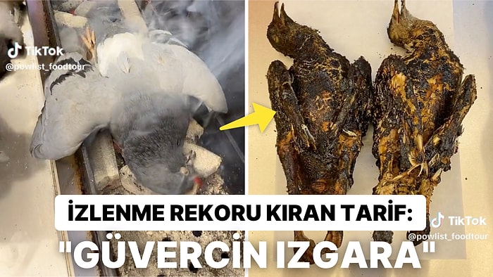 TikTok'ta İzlenme Rekorları Kıran ve Milyonların Midesini Ağzına Getiren Yemek: "Güvercin Izgara"