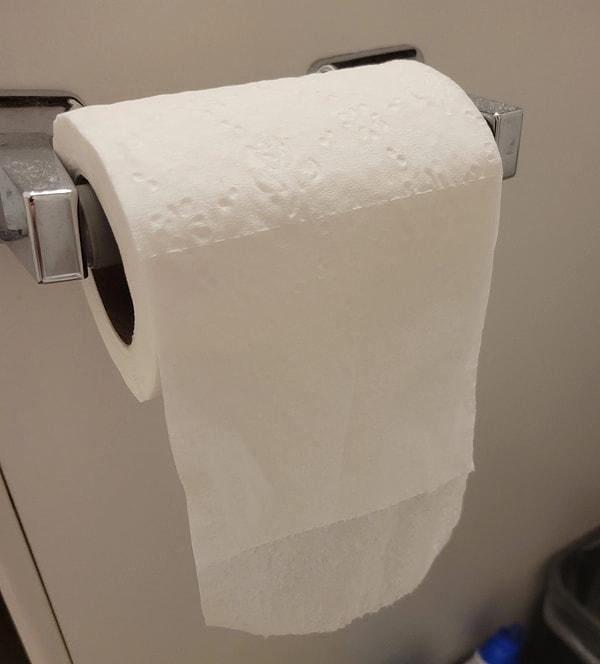 5. "Böylesine küçük birinin nasıl bu kadar tuvalet kağıdı kullandığını çözemiyorum..."