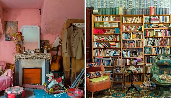 Заброшенный дом художника в сельской местности Франции, где все осталось на своих местах