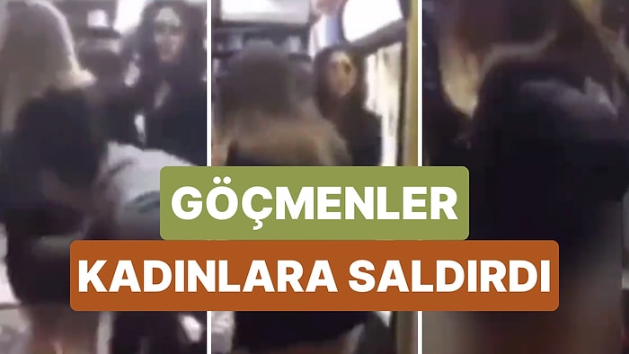 Fransa'da Bir Grup Göçmen Kadınları Rahatsız Ederek Eğlendikleri Anları Videoya Çekti