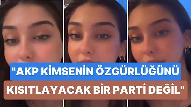 Türkiye'nin En Genç Milletvekili Adayı Olan Ak Partili Nisa Alptekin'in Tiktok Videosu Gündem Oldu