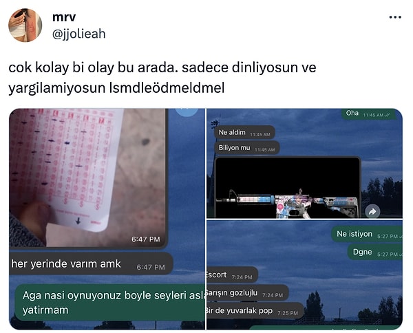 Kolay olduğunu düşünen...