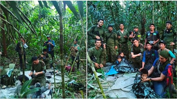 Поисковая группа нашла самолет, который разбился на густом участке тропического леса 16 мая, и хотя тела трех взрослых на борту были обнаружены, детей нигде не было.