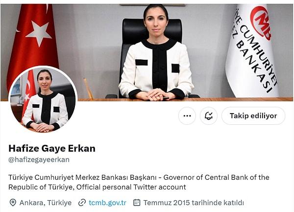Hafize Gaye Erkan'ın, sahte hesaplarının artması sonrası resmi Twitter hesabı da açıldı.