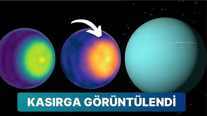 Uranüs’ün Kuzey Kutbunda Kasırga Çıktı: Gezegenin Sırlarını Açığa Çıkaran Görüntüler Şok Etti