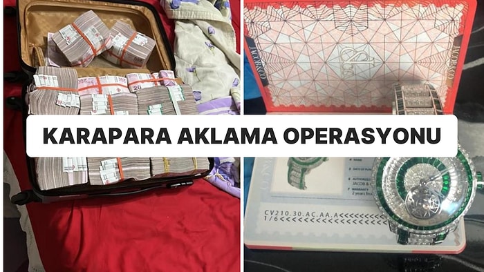 ‘Karapara Aklama’ Operasyonu: 1 Milyar Liralık Malvarlığına El Koyuldu