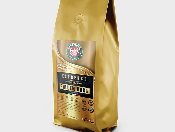 Espresso Golden Horn Çekirdek Kahve 1 Kg (Öğütülmemiş Çekirdek)