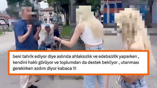 'Beni Tahrik Ediyorsun' Diyerek Genç Kadına Saldıran Yaşlı Adamın Skandal Sözlerine Tepki Yağdı!