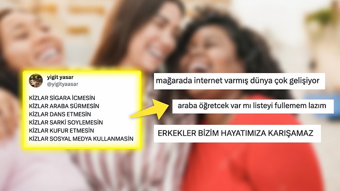 Kadınlara Neler Yapmaması Gerektiğini Söyleyen Bir Kullanıcının Yazdıkları Tansiyonları Fırlattı!