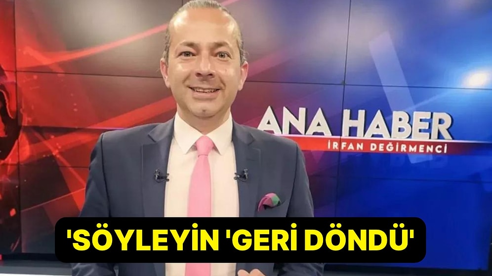 'Televizyona Dönmeyeceğim' Demişti: İrfan Değirmenci, Kararını Değiştirdi