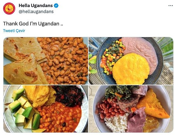 После этого фото люди со всего мира, как бы в ответку,  начали делиться фотографиями своей национальной кухни, начиная словами "слава Богу я из..."