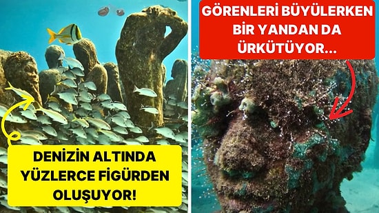 Su Altında Harikalar Yaratan Sanatçı Jason DeCaires Taylor'ın Bu Eserlerini Görünce Şoke Olacaksınız!